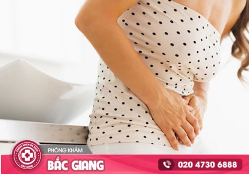 đau bụng dưới ở bên trái