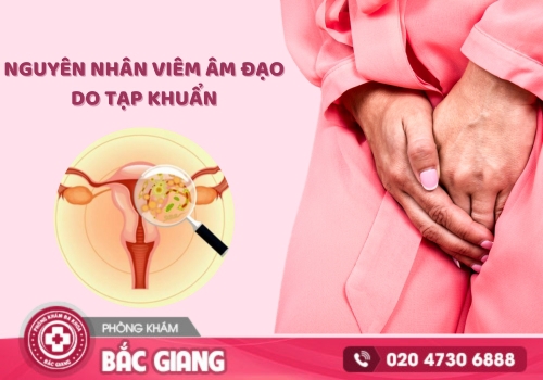 viêm âm đạo do tạp khuẩn